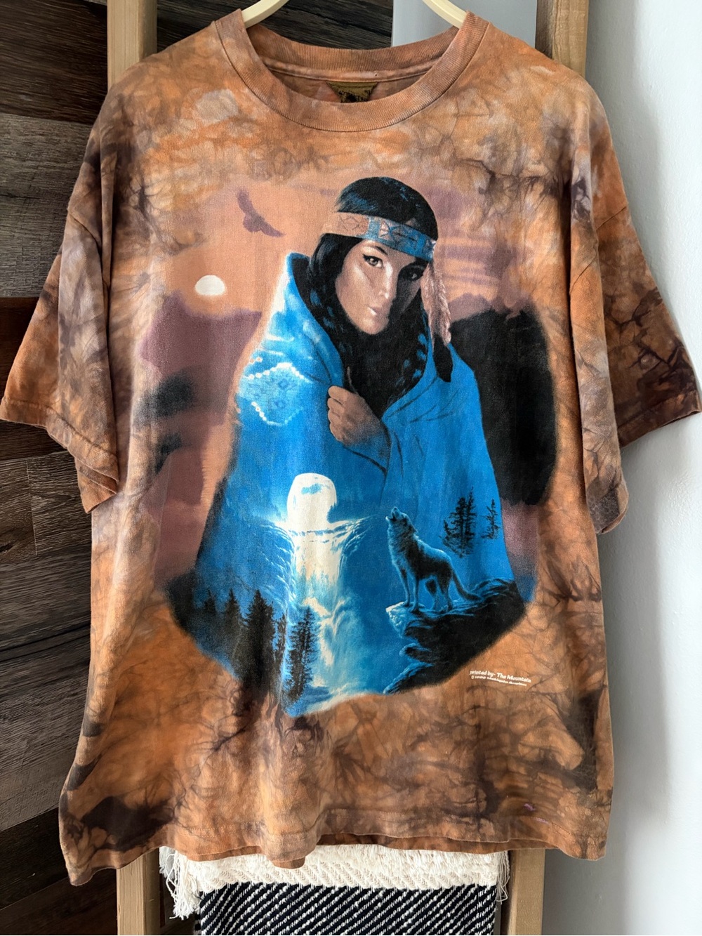 1996 Native American Vintage The Mountain Tee